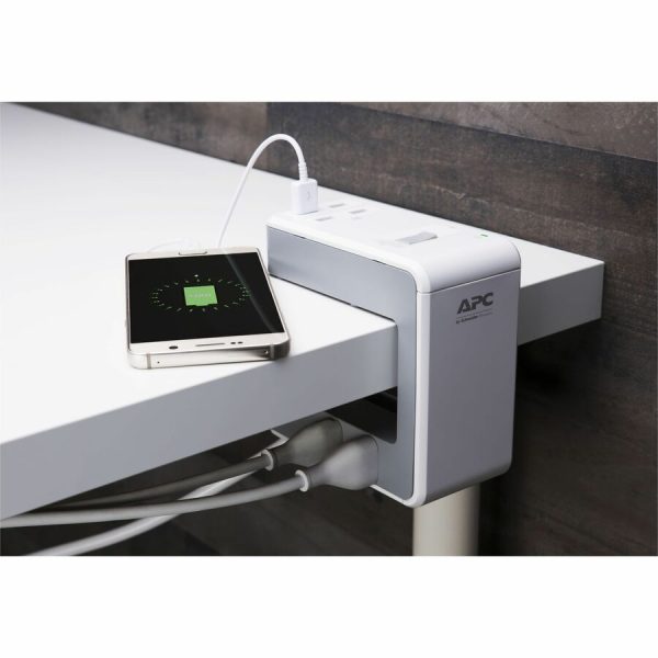 APC by Schneider Electric SurgeArrest Essential 6-Outlet Surge Suppressor/Protector - Image 9