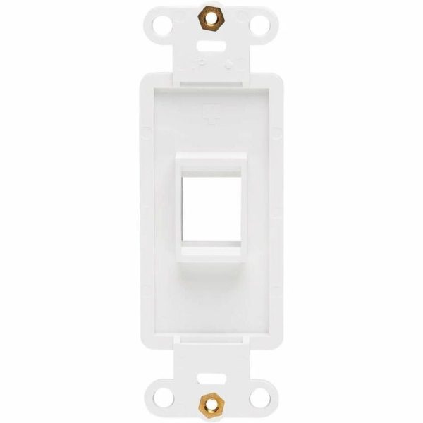 Eaton Tripp Lite Series Center Plate Insert, Decora Style - Vertical, 1 Port, TAA - Image 2