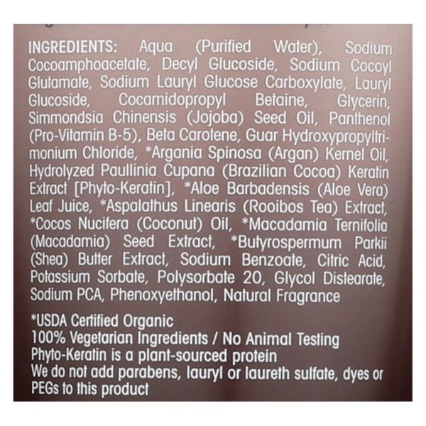 Giovanni 2chic Ultra-Sleek Shampoo with Brazilian Keratin and Argan Oil - 8.5 fl oz - Image 2