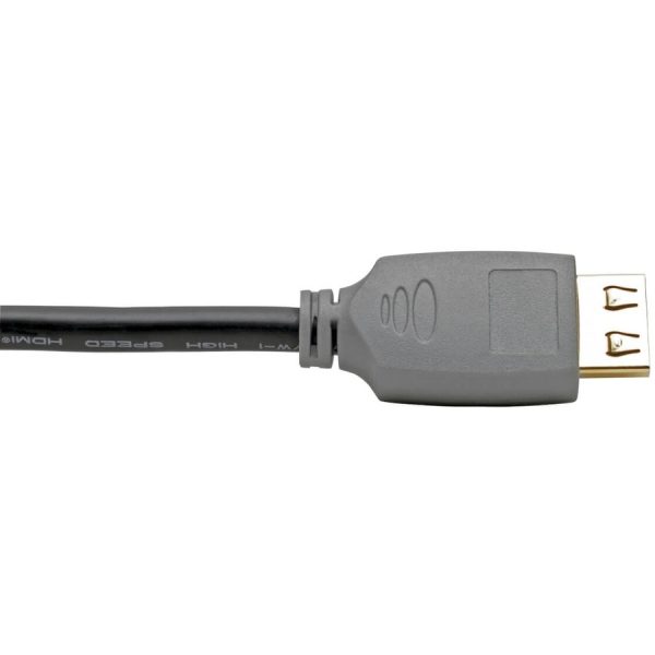 Eaton Tripp Lite Series 4K HDMI Cable (M/M) - 4K 60 Hz, HDR, 4:4:4, Gripping Connectors, Black, 10 ft. - Image 4