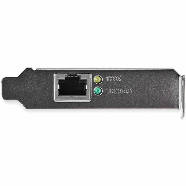 StarTech.com 1 Port PCI Express PCIe Gigabit NIC Server Adapter Network Card - Low Profile - Image 2
