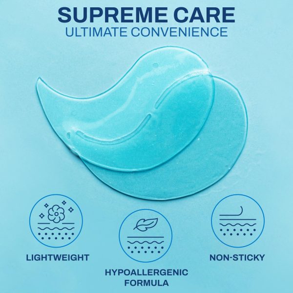 Under Eye Patches for Puffy Eyes   Hyaluronic Acid and Collagen   Under Eye Mask for Eye Bags Dark Circles Fine Lines   Deep Skin Moisturizing   30 Pairs American Quality - Image 5