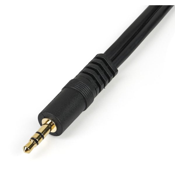 StarTech.com Stereo Splitter Cable - Phono Stereo 3.5mm (M) - Phono 2x Stereo (F) - 6in - Image 2