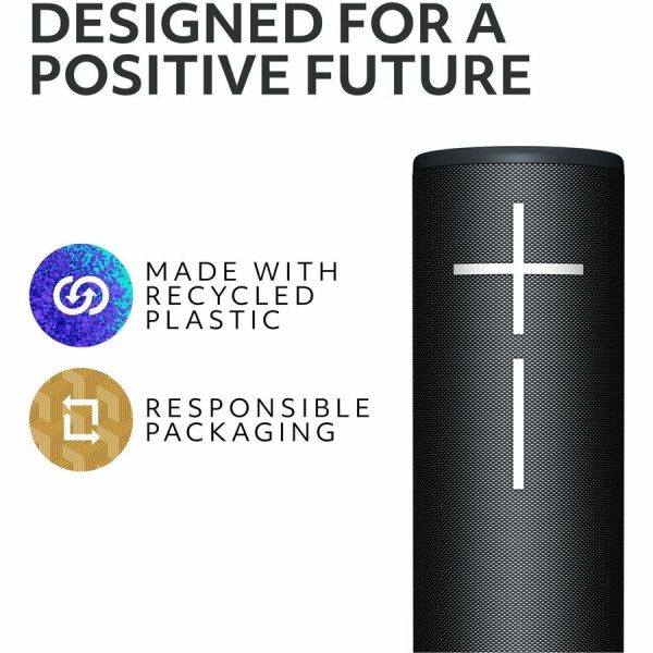 Ultimate Ears BOOM 4 Portable Waterproof Bluetooth Speaker With 360-Degree, Bold, Immersive, Crystal-Clear Sound, Floating Speaker With 15-Hour Battery and 147ft (45m) Range, Black - Image 7