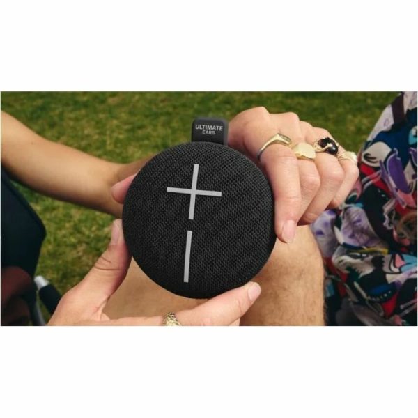 ULTIMATE EARS MINIROLL Ultra-Portable Waterproof Bluetooth Speaker, Big Bass, IP67 Dustproof, 131 ft (40 m) Range - Gentle Black - Image 10