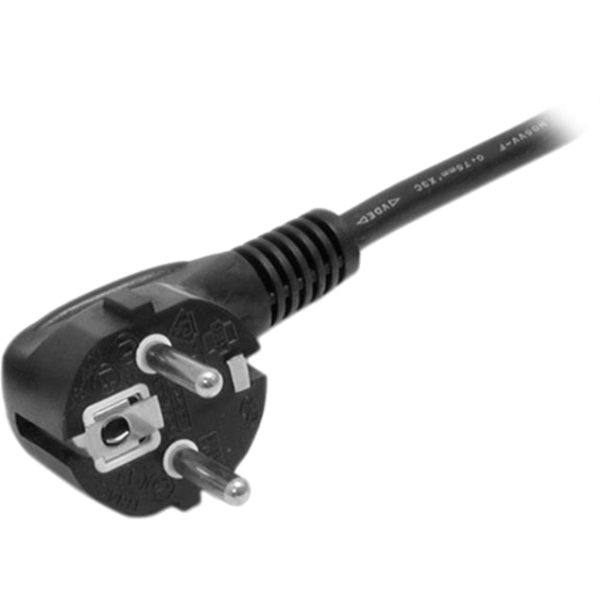 StarTech.com 6 ft 2 Prong European Power Cord for PC Computers - Image 2