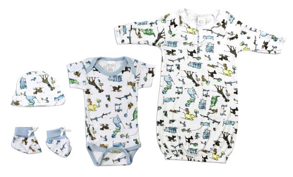 4 Pc  Baby Shower Gift Set Ls_0100