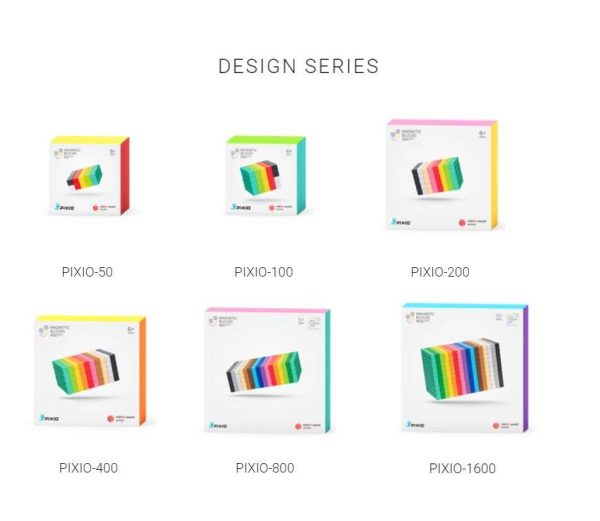 PIXIO-800 Magnetic Blocks in 16 Colors +Free App - Image 9