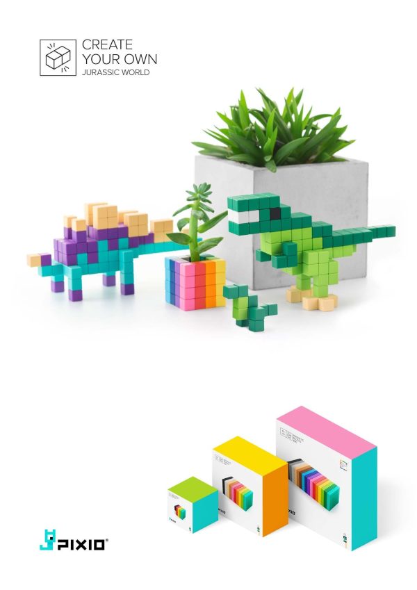 PIXIO-800 Magnetic Blocks in 16 Colors +Free App - Image 13