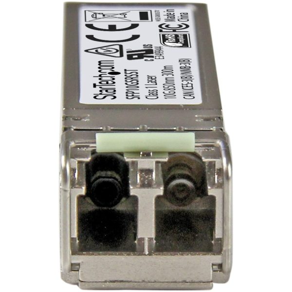 StarTech.com Cisco SFP-10G-SR-S Comp. SFP+ Module - 10GBASE-SR - 10GE Gigabit Ethernet SFP+ 10GbE Multimode Fiber MMF Optic Transceiver - Image 2