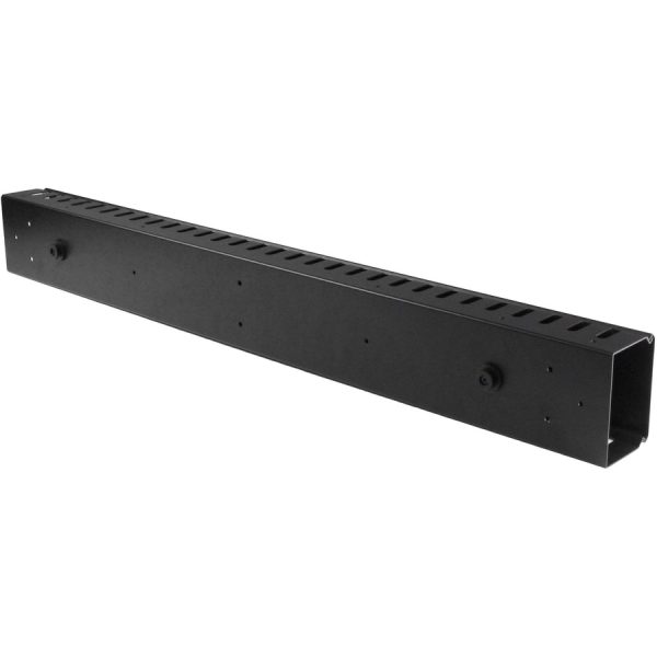 StarTech.com Vertical Cable Organizer with Finger Ducts - Vertical Cable Management Panel - Rack-Mount Cable Raceway - 40U - 6 ft. - Image 2