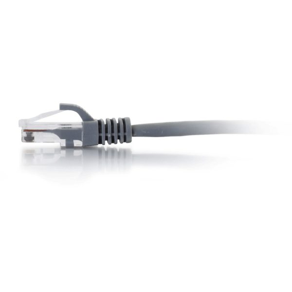 C2G 10ft Cat5e Ethernet Cable - Snagless Unshielded (UTP) - Gray - Image 2