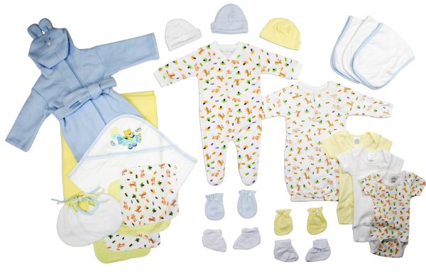Newborn Baby Boys 25 Pc  Baby Shower Gift Set Ls_0112