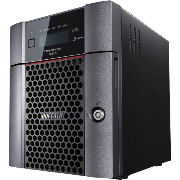 BUFFALO TeraStation 5420 4-Bay 8TB (2x4TB) Business Desktop NAS Storage Hard Drives Included - Image 4
