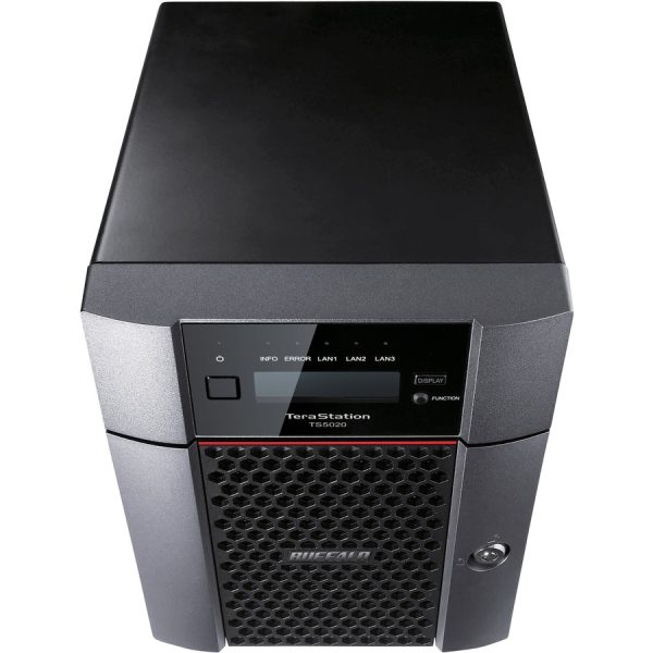 BUFFALO TeraStation 5420 4-Bay 8TB (2x4TB) Business Desktop NAS Storage Hard Drives Included - Image 5