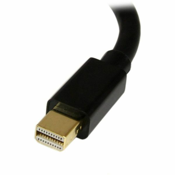 StarTech.com Mini DisplayPort to DisplayPort Adapter, 4K x 2K Video, Ultra HD Mini DP to DP Converter, mDP to DP 1.2 Adapter, Male/Female - Image 2
