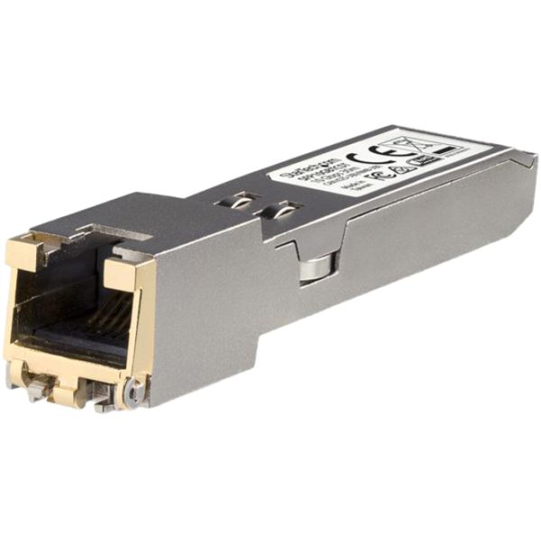 StarTech.com Cisco SFP-10GB-T-X Compatible SFP+ Module - 10GBASE-T - 10GE Gigabit Ethernet SFP+ SFP to RJ45 Cat6/Cat5e Transceiver - 30m - Image 2