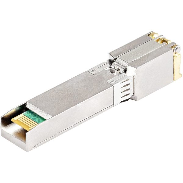 StarTech.com Cisco SFP-10GB-T-X Compatible SFP+ Module - 10GBASE-T - 10GE Gigabit Ethernet SFP+ SFP to RJ45 Cat6/Cat5e Transceiver - 30m - Image 6