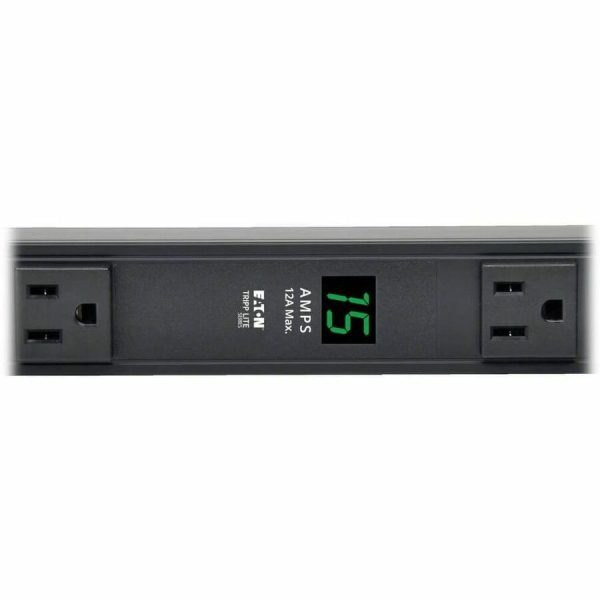 Eaton Tripp Lite Series 1.5kW Single-Phase Local Metered PDU, 100-127V Outlets (14 5-15R), 5-15P, 15 ft. (4.57 m) Cord, 0U Vertical, 36 in. - Image 5