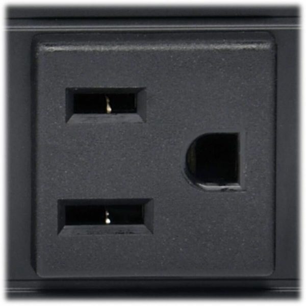 Eaton Tripp Lite Series 1.5kW Single-Phase Local Metered PDU, 100-127V Outlets (14 5-15R), 5-15P, 15 ft. (4.57 m) Cord, 0U Vertical, 36 in. - Image 6