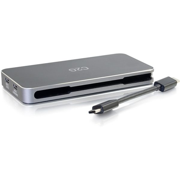 C2G Dual Monitor Docking Station - USB C to 4K HDMI, DIsplayPort & VGA - Image 4