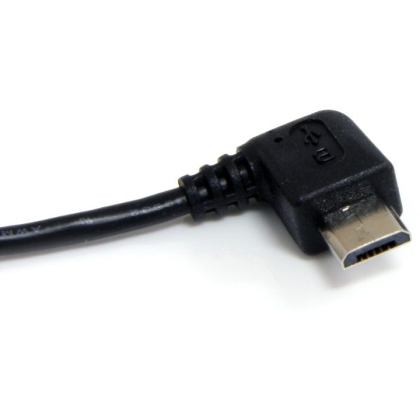StarTech.com Micro USB A to Right Angle Micro B Cable - Image 2