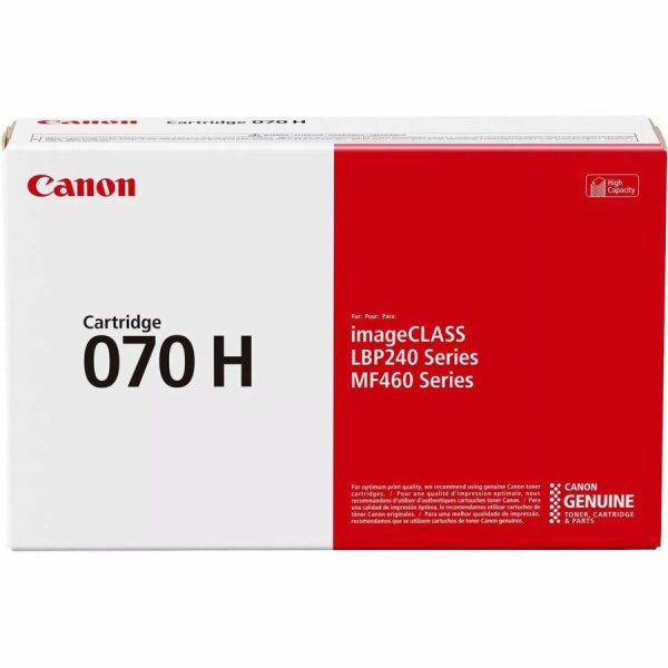 Canon 070H Original High Yield Laser Toner Cartridge - Black - 1 Pack - Image 4
