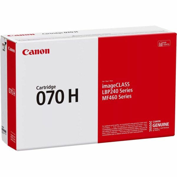 Canon 070H Original High Yield Laser Toner Cartridge - Black - 1 Pack - Image 5