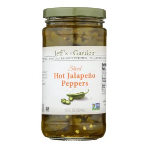 Jeff's Garden - Jalapeno Peppers Hot Slcd - Case of 6-12 FZ