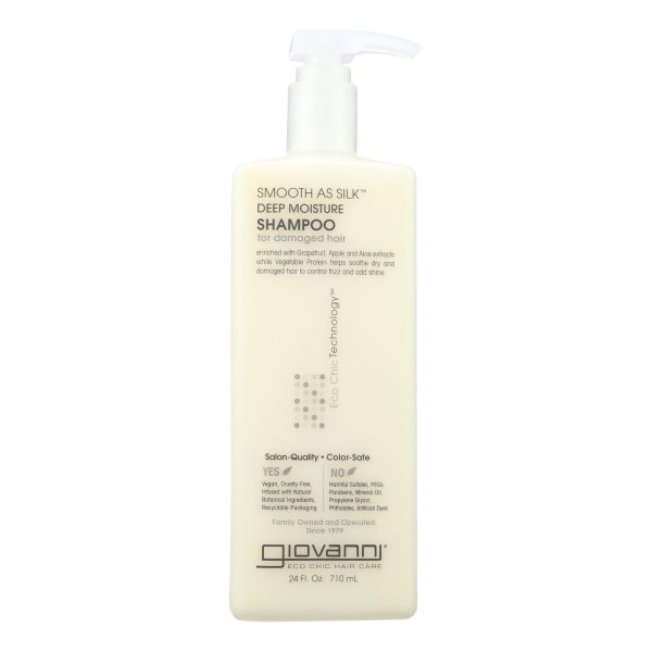 Giovanni Hair Care Products - Shampoo Smooth Deep Moisture - 24 FZ - Image 2