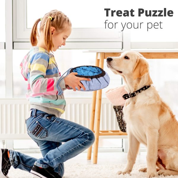 PET ARENA Adjustable Snuffle Foraging mat Dog Mental Puzzle Interactive Stimulation Toys for Smell Training and Slow Eating Stress Relief for Feeding Dog - Image 7