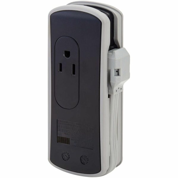 Eaton Tripp Lite Series Protect It! 2-Outlet Travel-Size Surge Protector - 5-15R Outlets, USB-C and USB-A Ports, 5-15P Input, Black - Image 7