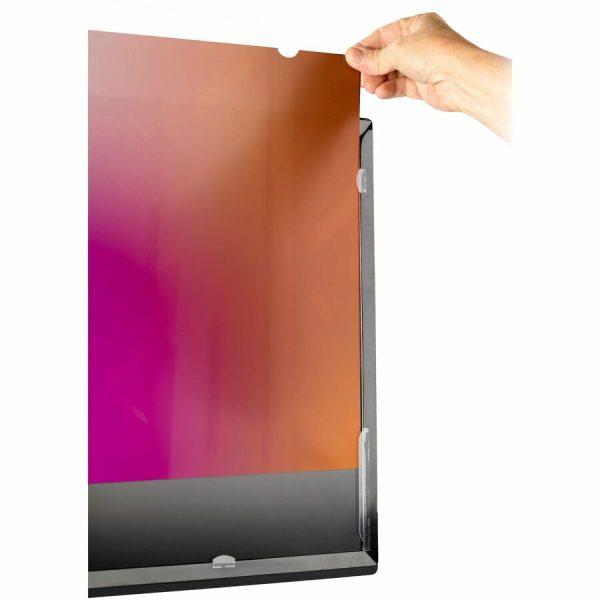 StarTech.com 24-inch 16:9 Gold Monitor Privacy Screen, Reversible Filter w/Enhanced Privacy, Screen Protector/Shield, +/- 30° View Angle - Image 4