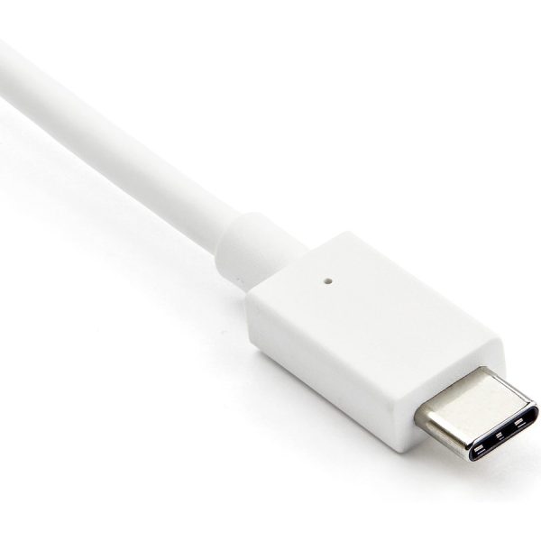 StarTech.com USB-C to HDMI Adapter - White - 4K 60Hz - Thunderbolt 3 Compatible - USB-C Adapter - USB Type C to HDMI Dongle Converter - Image 3