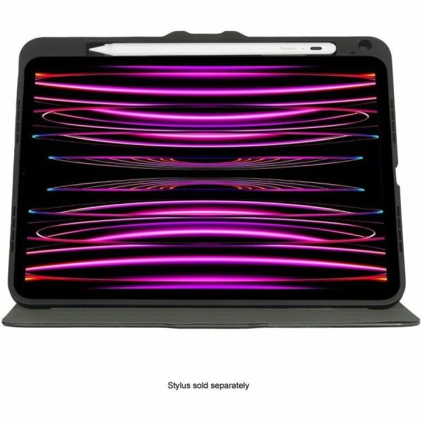 Targus Versavu Slim THZ986GL Carrying Case (Folio) for 11" Apple iPad Pro 11 (2024) Tablet - Black - Image 5