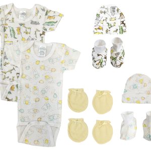 Unisex Newborn Baby 8 Pc  Sets Nc_0574