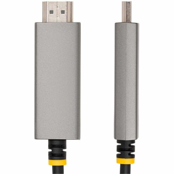 StarTech.com 10ft (3m) USB-C to HDMI Adapter Cable, 8K 60Hz, 4K 144Hz, HDR10, USB Type-C to HDMI 2.1 Converter, USB-C/USB4/TB3/4 Compatible - Image 2