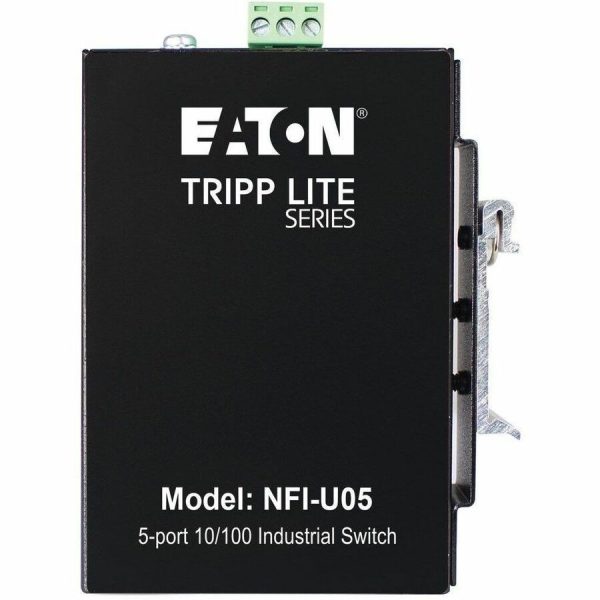 Eaton Tripp Lite Series 5-Port Unmanaged Industrial Ethernet Switch - 10/100 Mbps, Ruggedized, -40° to 75°C, DIN/Wall Mount, TAA - Image 5