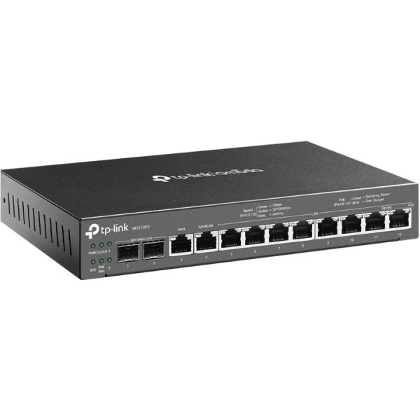TP-Link ER7212PC - Omada PoE Switch & Controller 3-in-1 Gigabit VPN Router - Image 3