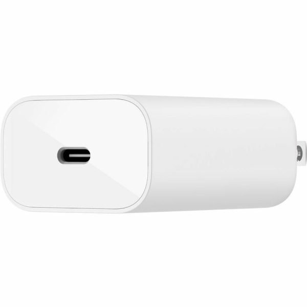 Belkin 25W Portable USB-C Wall Charger - 1xUSB-C - Fast Charging - Power Adapter - White - Image 3