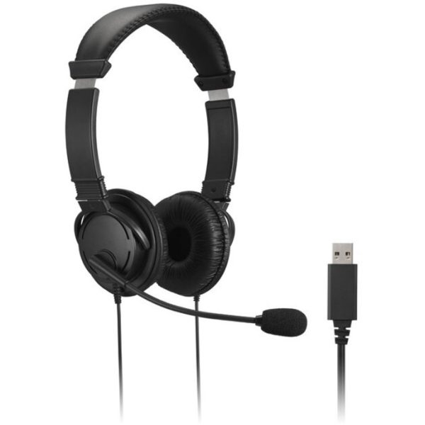 Kensington Classic Headset with Mic and Volume Control - Image 2