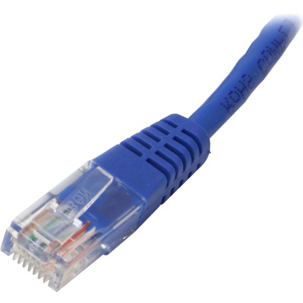 StarTech.com 75 ft Blue Molded Cat5e UTP Patch Cable - Image 2