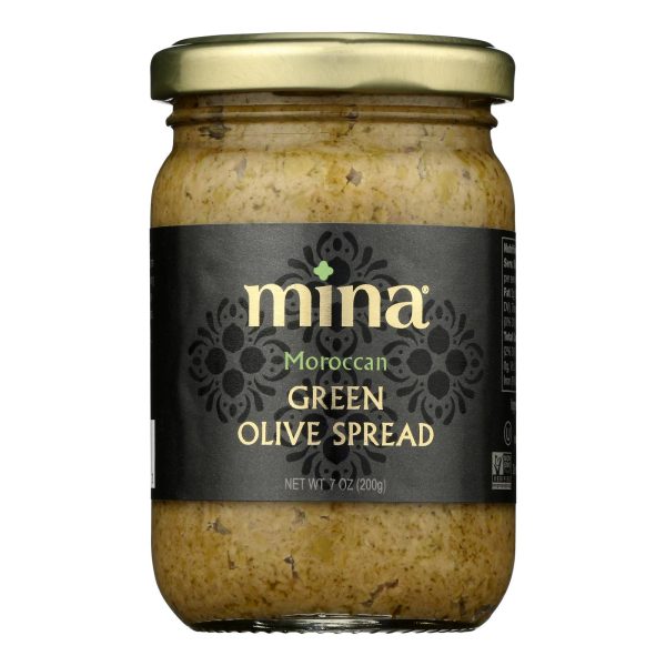 Mina - Spread Green Olive - Case of 6-7 OZ - Image 2