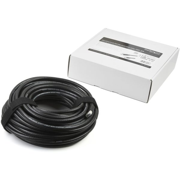 StarTech.com 66ft (20m) Active HDMI Cable, 4K 30Hz UHD High Speed HDMI 1.4 Cable with Ethernet, CL2 Rated HDMI Cord for In-Wall Install - Image 3