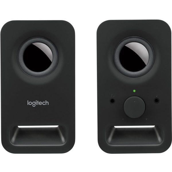 Logitech Multimedia Speakers Z150 with Clear Stereo Sound (Midnight Black, 3W RMS) - Image 4