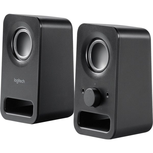 Logitech Multimedia Speakers Z150 with Clear Stereo Sound (Midnight Black, 3W RMS) - Image 5