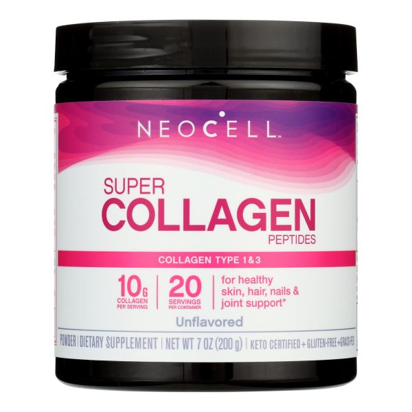 NeoCell Super Collagen Type 1 and 3 Powder - 6600 mg - 7 oz - Image 2