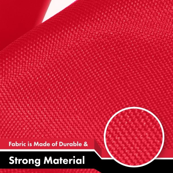 G128 5 Pack: Trinidad and Tobago Flag | 3x5 Ft | LiteWeave Pro Series Printed 150D Polyester | Country Flag, Indoor/Outdoor, Vibrant Colors, Brass Grommets, Thicker and More Durable Than 100D 75D Polyester - Image 4