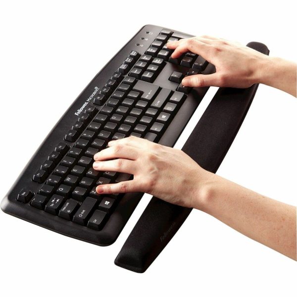 Fellowes® Memory Foam Keyboard Wrist Rest - Black (9178201) - Image 3