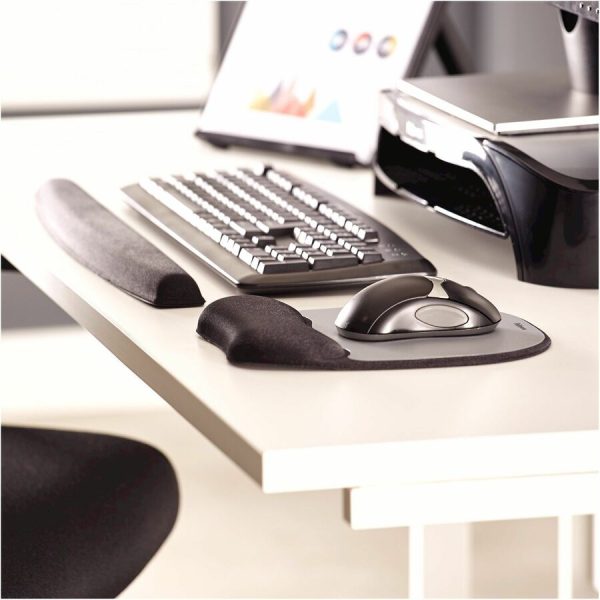 Fellowes® Memory Foam Keyboard Wrist Rest - Black (9178201) - Image 4
